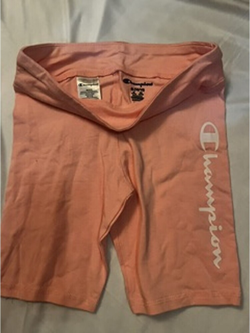 Champion coral bike shorts girls